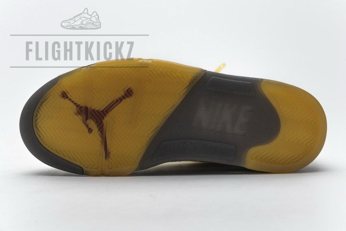 DH8565-100 OFF White x Air Jordan 5 Retro SP Sail - Image 18