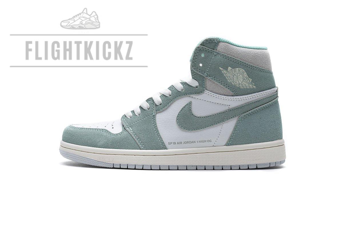 555088-311 Air Jordan 1 OG Hi Retro“Turbo Green”