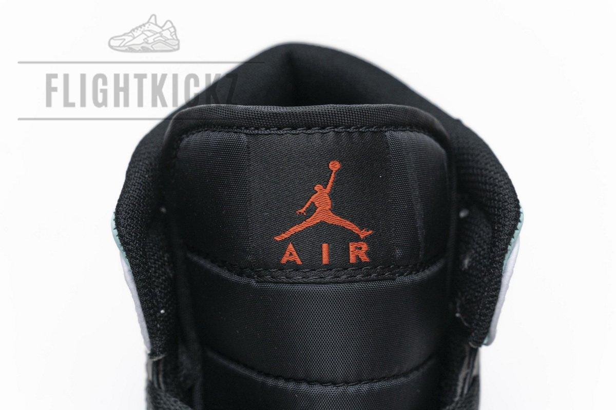 BQ6931-100 Air Jordan 1 Mid GS Black Toe - Image 9