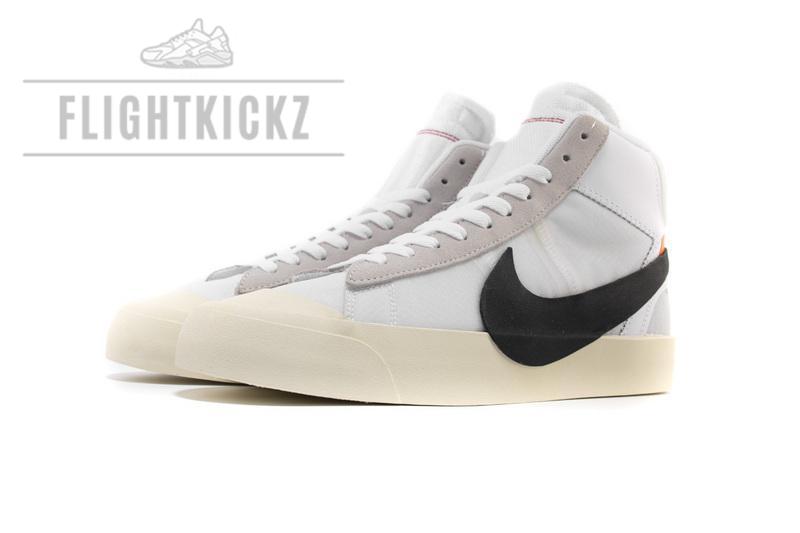 OFF WHITE X Nike Blazer Mid AA3832-100 Grim Reaper - Image 6