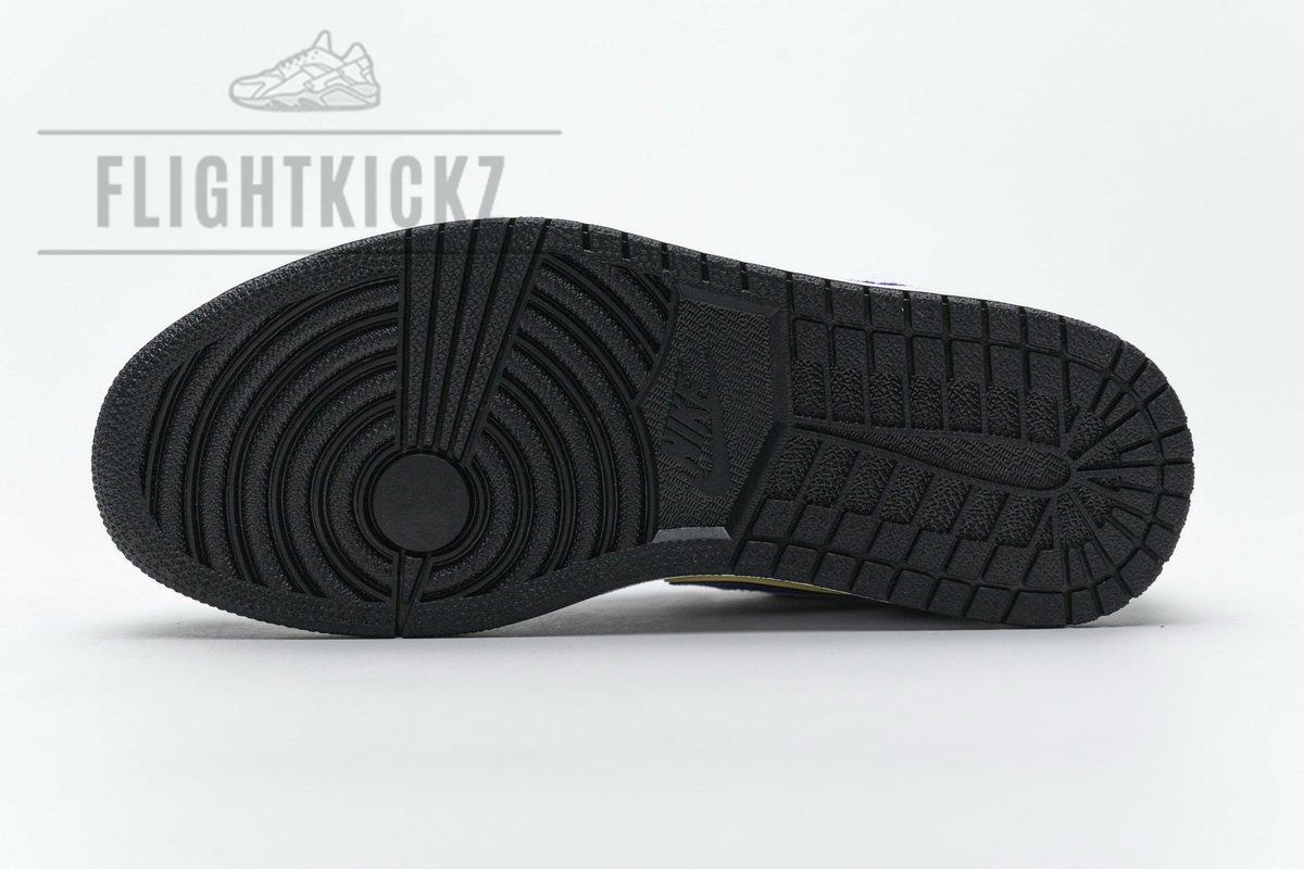 Air Jordan 1 Low Lakers Top 3 CJ9216-051 - Image 9