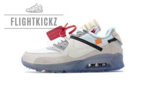 AA7293-100 Off-White x Nike Air Max 90 “All White”