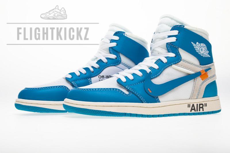 Off White x Air Jordan 1 “UNC”AQ0818-148 - Image 7