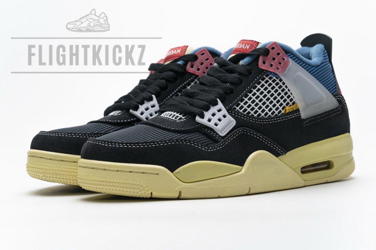 DC9533-001 Union LA x Air Jordan 4 Retro SP Off Noir Black - Image 6