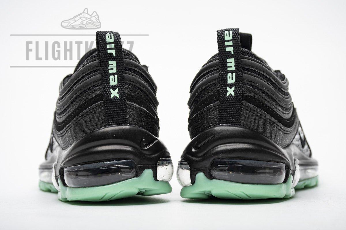 921826-017 Nike Air Max 97 Black Green Glow - Image 3