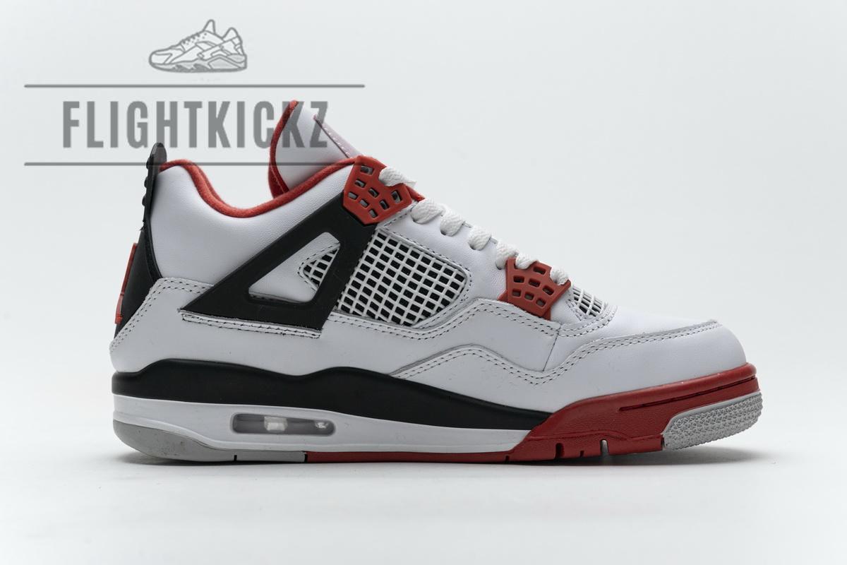308497-110 Air Jordan 4 Retro Fire Red - Image 12