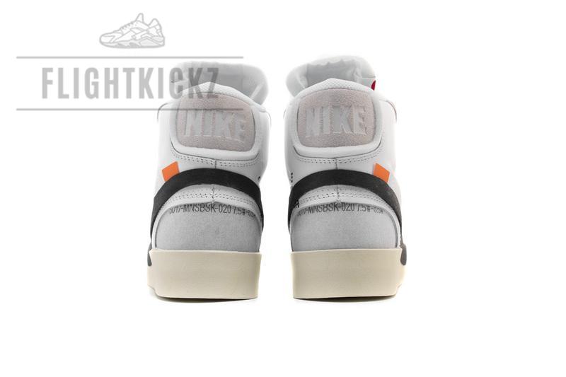 OFF WHITE X Nike Blazer Mid AA3832-100 Grim Reaper - Image 5