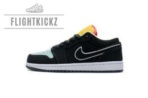 CK3022-013 Air Jordan 1 Low SE Pink Orange Blue