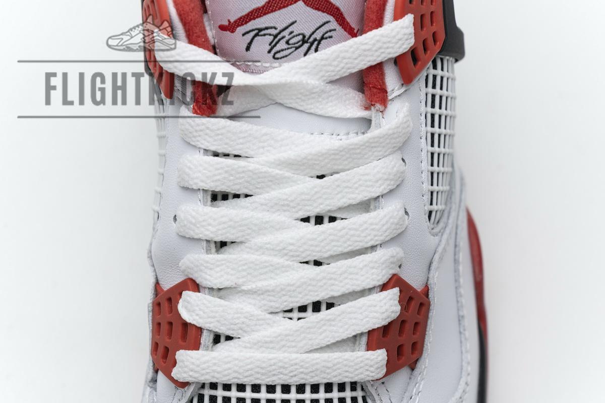 308497-110 Air Jordan 4 Retro Fire Red - Image 10