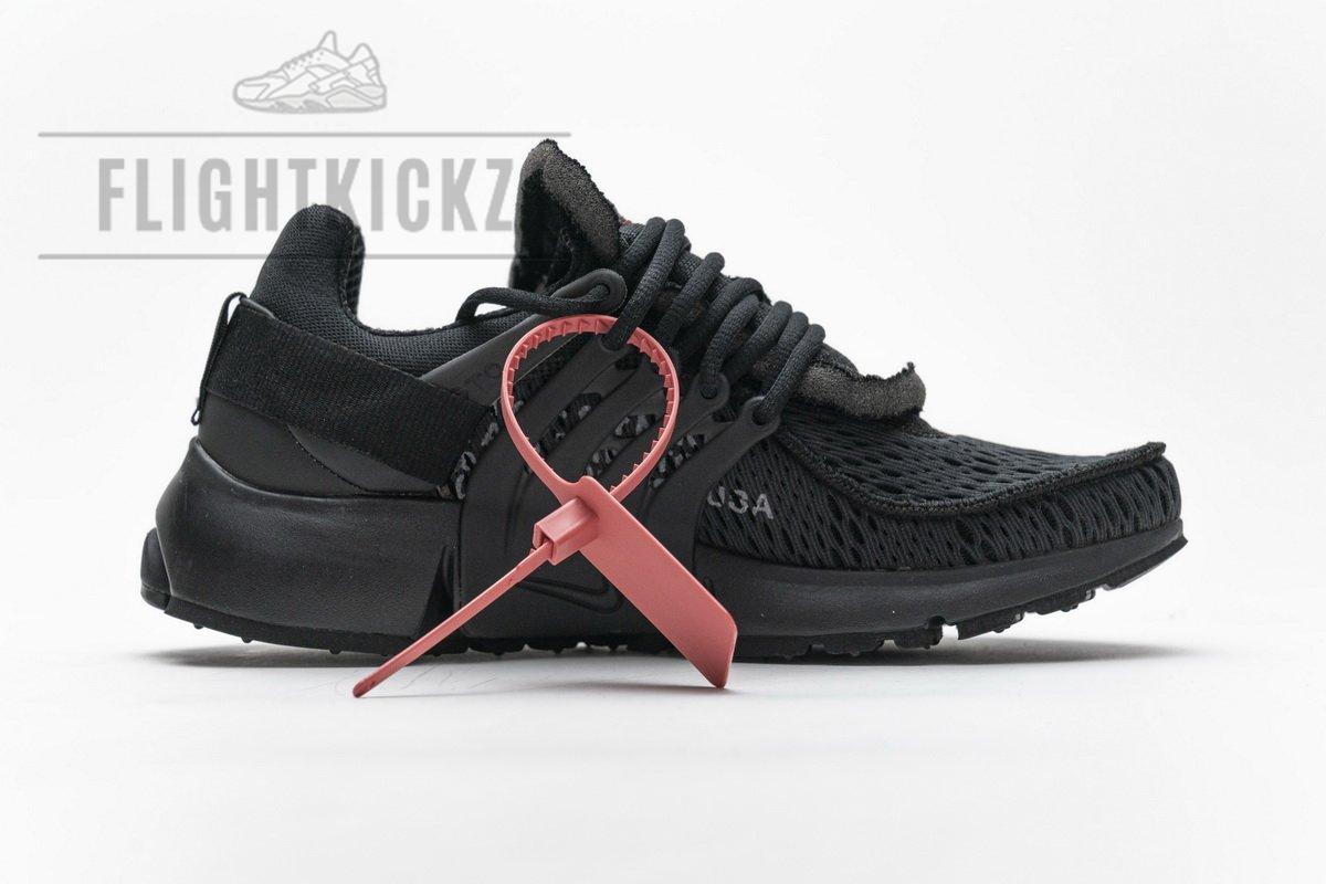 AA3830-002 OFF-WHITE x Nike Air Presto Black - Image 9
