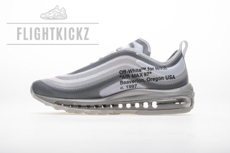 OFF WHITE X Nike Air Max 97 “Wolf Grey Menta” AJ4585-012 - Image 2