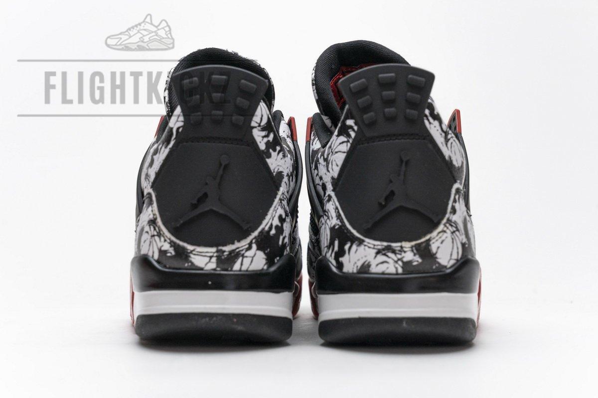 BQ0897-006 Air Jordan 4 Retro Singles Day Tattoo - Image 7