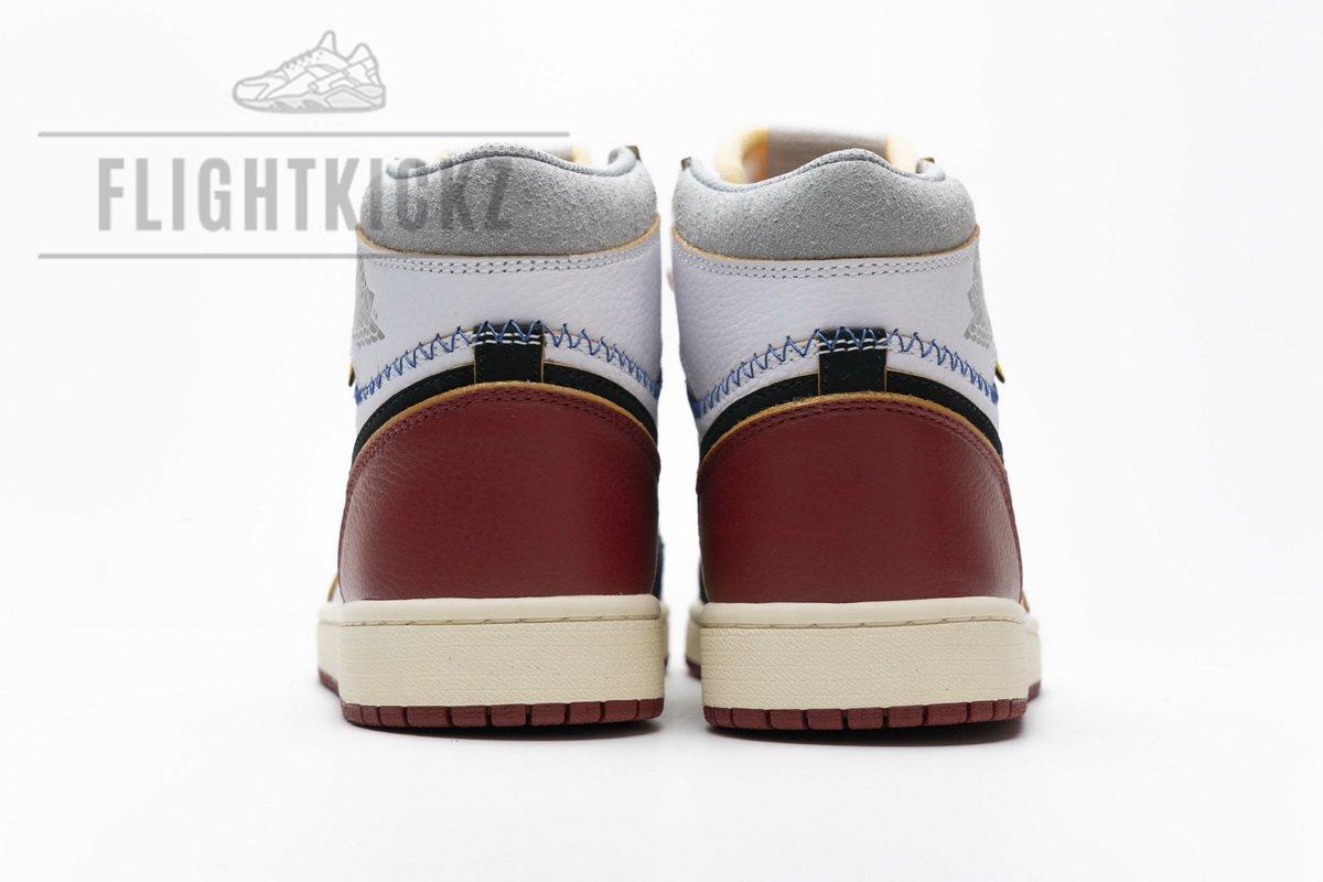 BV1300-106 Air Jordan 1 Retro High Union Los Angeles Black Toe - Image 7