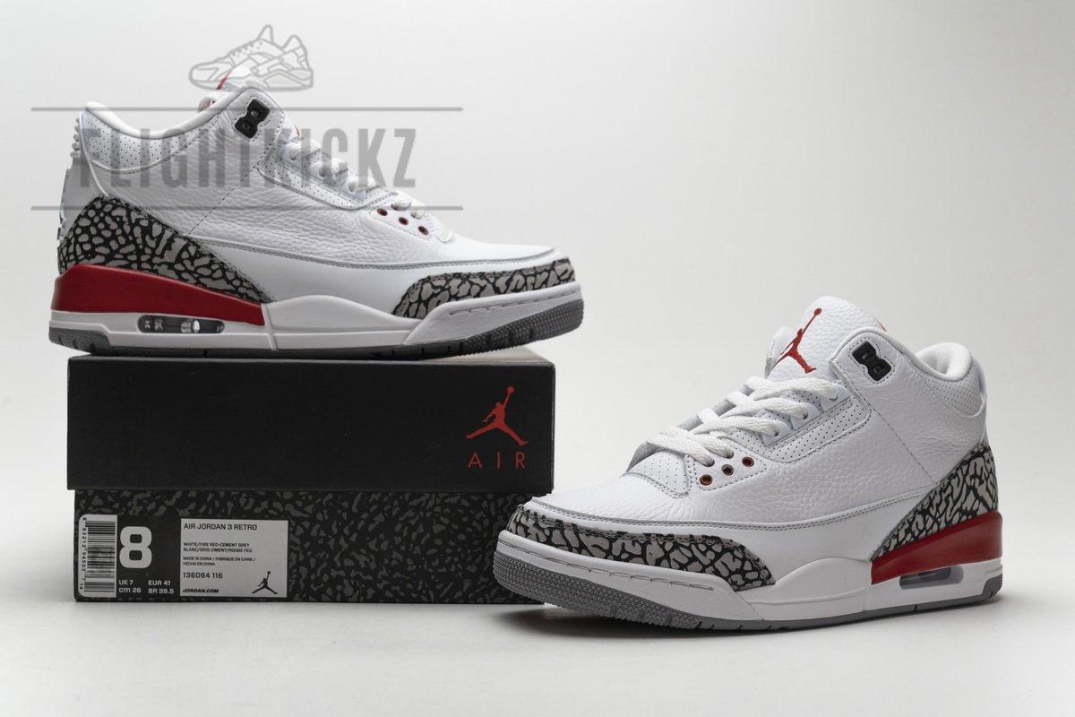 136064-116 Air Jordan 3 Retro Hall of Fame - Image 2