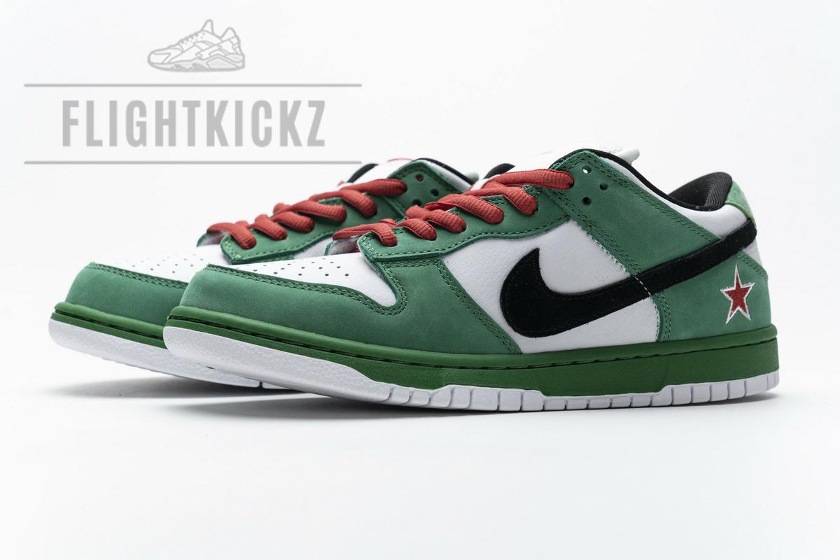 304292 302 Nike SB Dunk Low Pro "Heineken" - Image 2