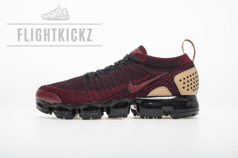 2018 2.0 Nike Air VaporMax Flyknit 2.0 NRG‘Wine Red’AT8955-600 - Image 2