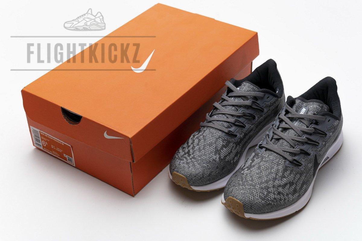 AQ2203-001 Nike Air Zoom Pegasus 36 Grey - Image 3