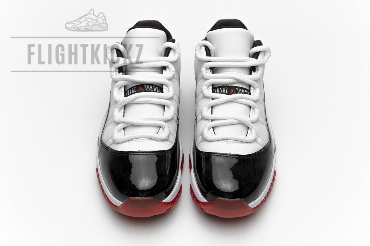 AV2187-160 Air Jordan 11 Low “White Bred” - Image 5