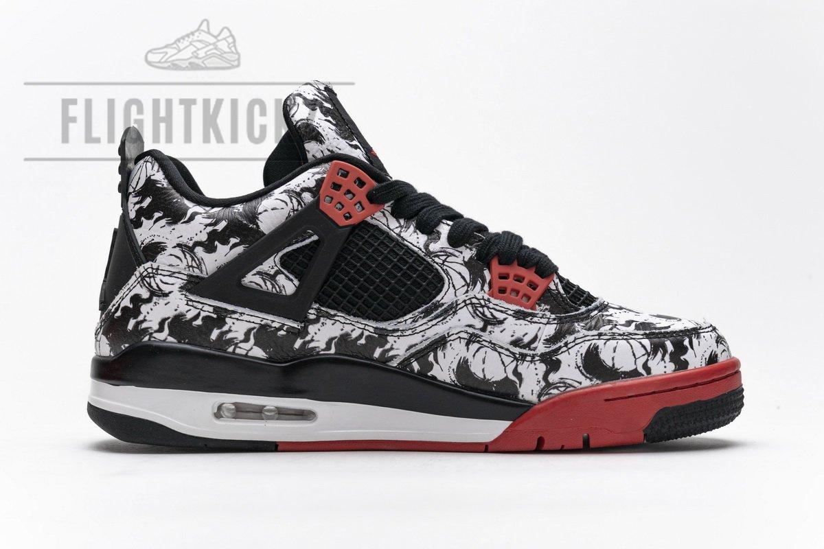 BQ0897-006 Air Jordan 4 Retro Singles Day Tattoo - Image 11