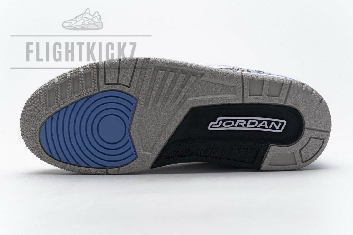 CT8532-104 Air Jordan 3 'UNC' - Image 10