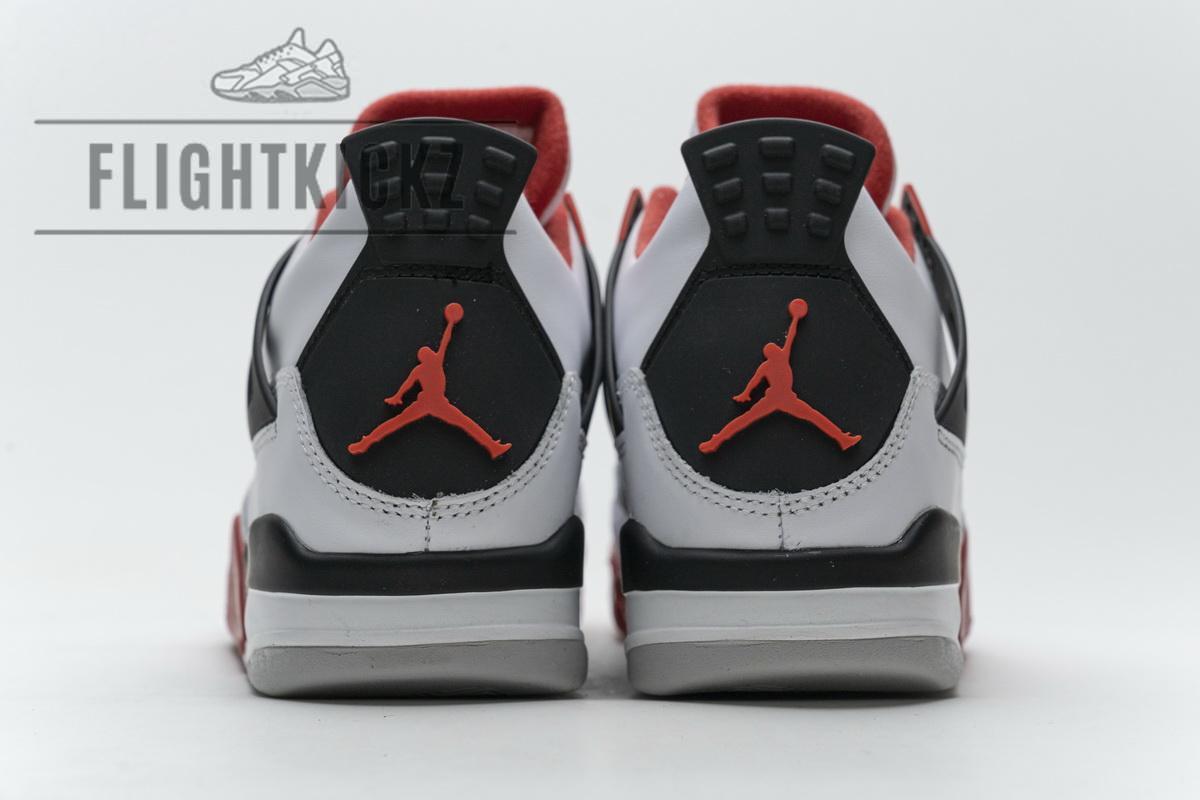 308497-110 Air Jordan 4 Retro Fire Red - Image 7