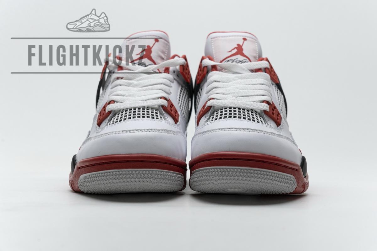 308497-110 Air Jordan 4 Retro Fire Red - Image 5
