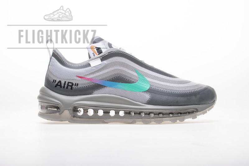 OFF WHITE X Nike Air Max 97 “Wolf Grey Menta” AJ4585-012 - Image 11