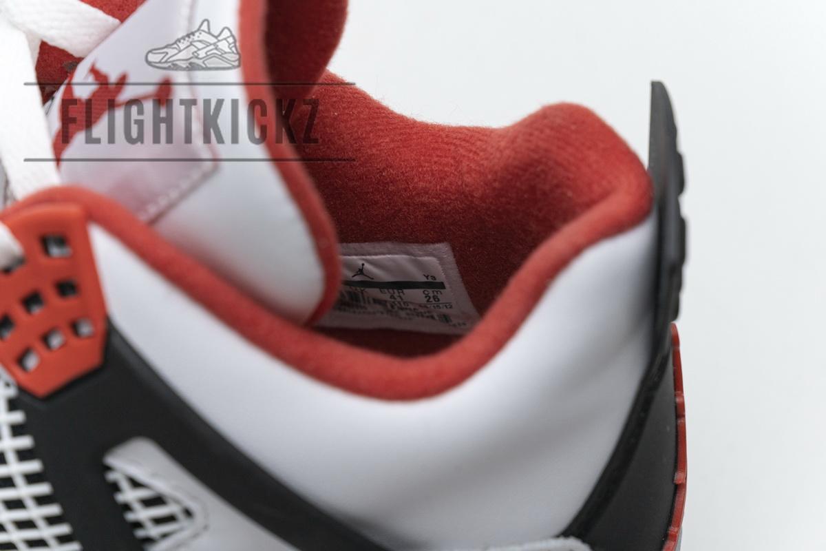 308497-110 Air Jordan 4 Retro Fire Red - Image 15
