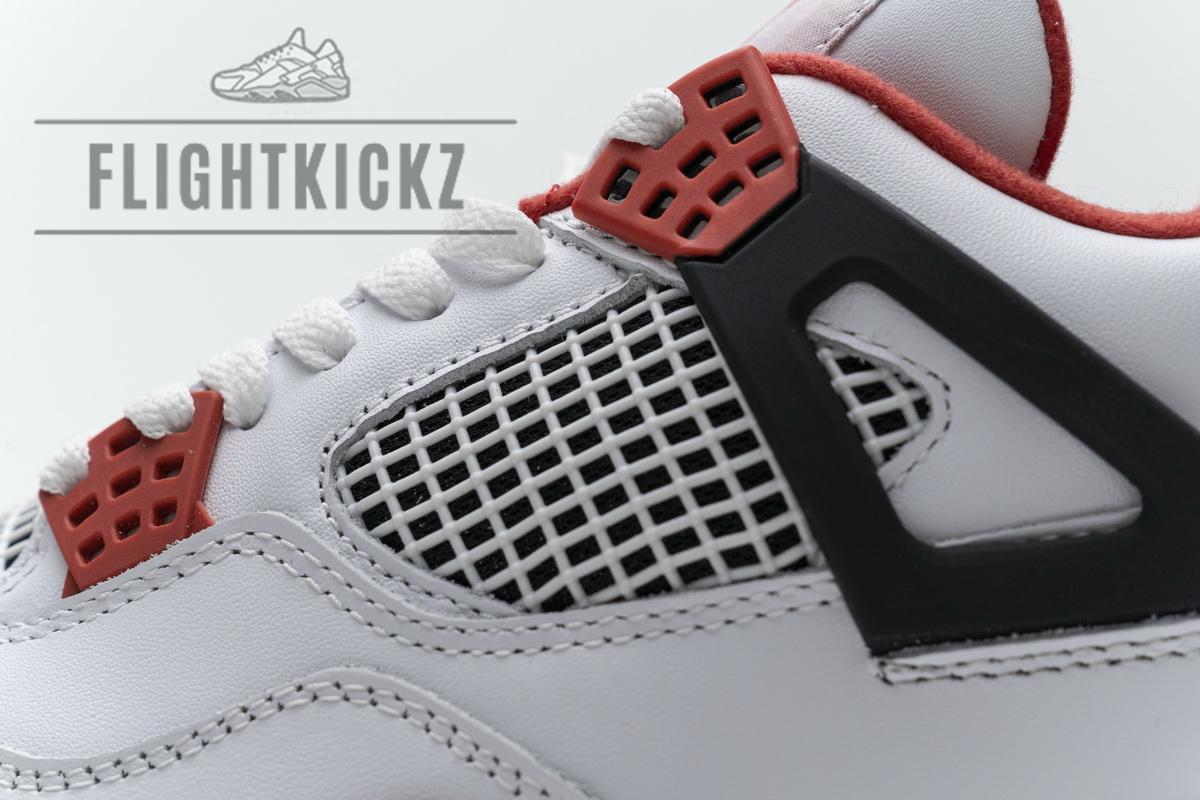 308497-110 Air Jordan 4 Retro Fire Red - Image 8