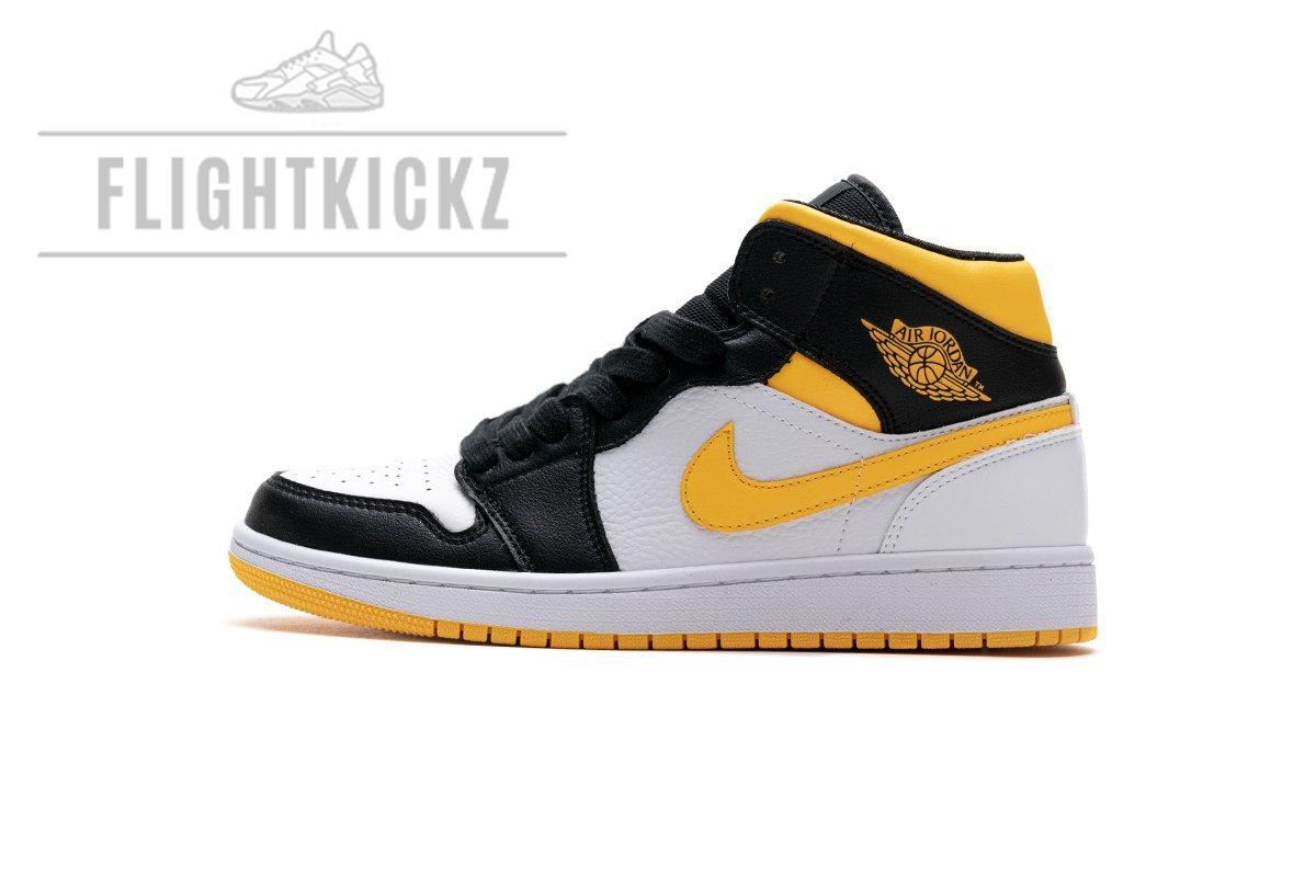 CV5276-107 Air Jordan 1 Mid SE Laser Orange Black