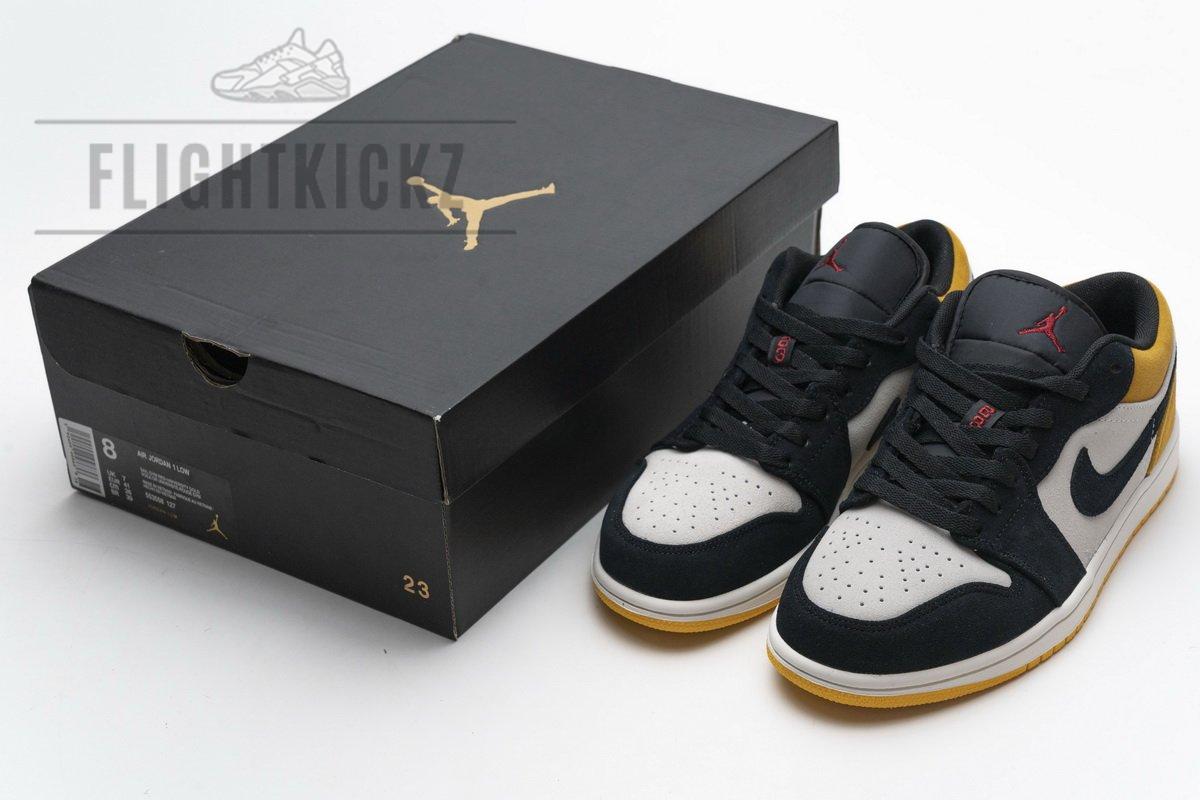 Air Jordan 1 Low University Gold 553558-127 - Image 3