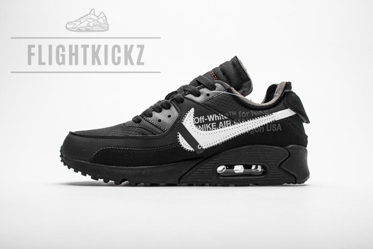 AA7293-001 Off-White x Nike Air Max 90 “All Black” - Image 2