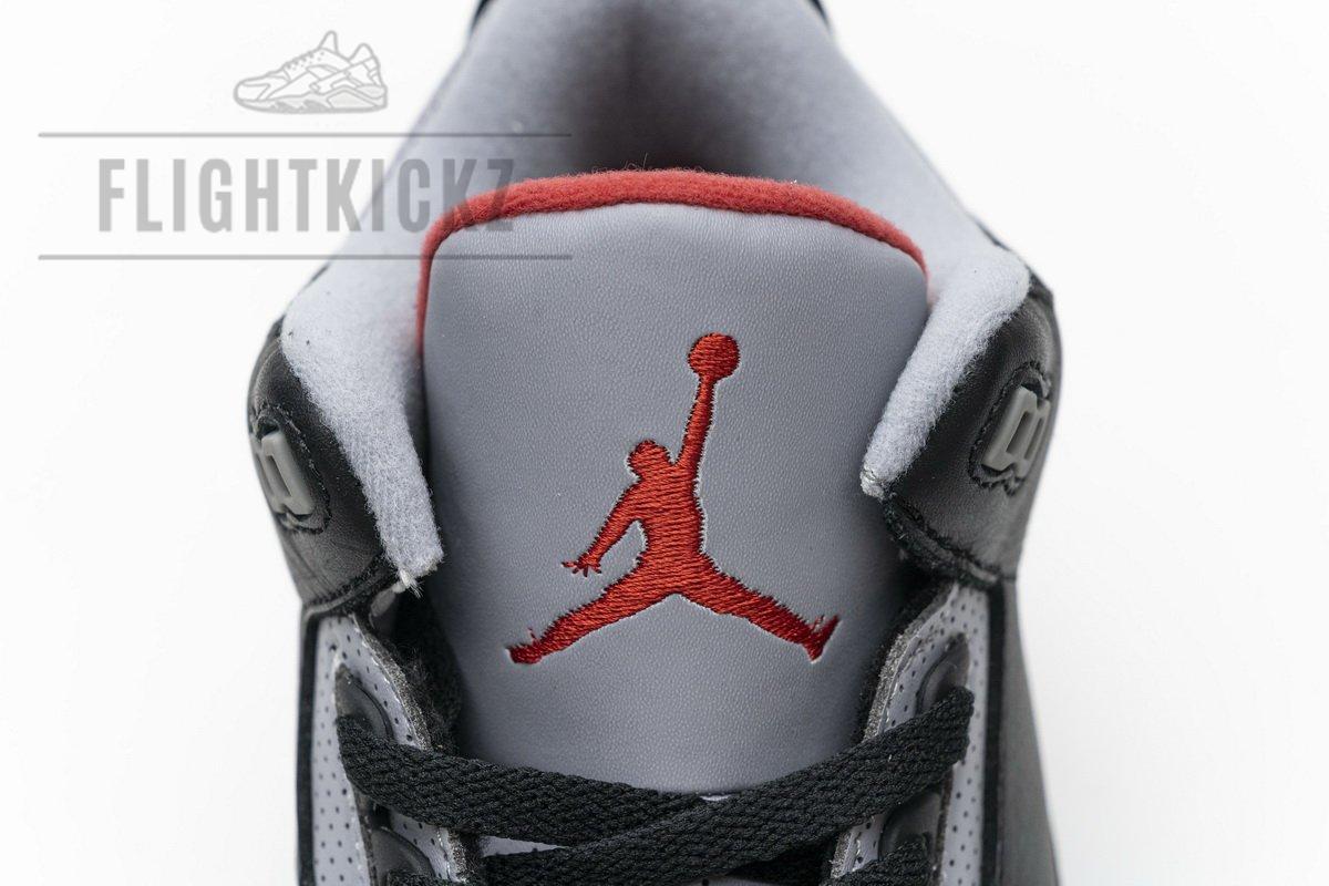 854262-001 Air Jordan 3 Retro OG 'Black Cement' - Image 9