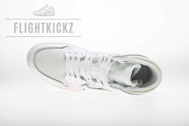 OFF WHITE X Air Jordan 1 AQ0818-100 White - Image 4
