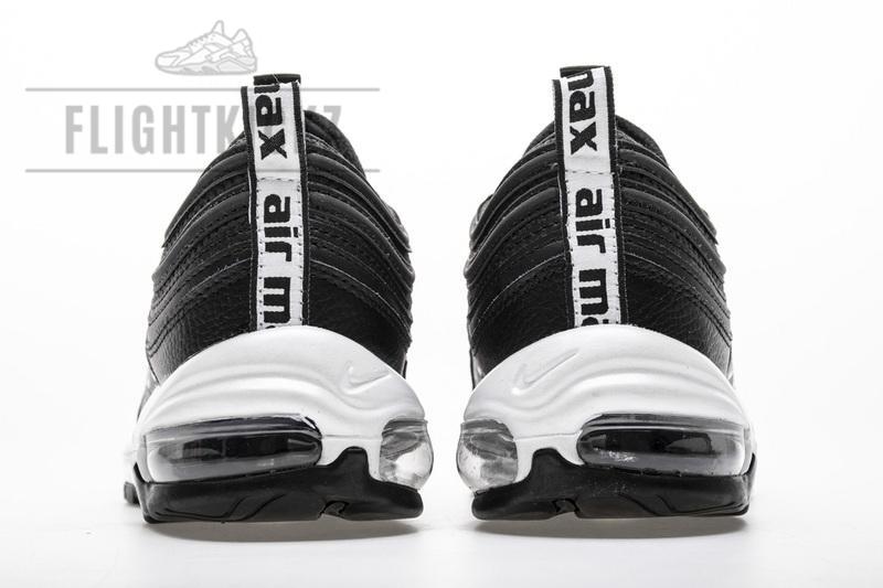 Nike Air Max 97 Swoosh Air Logos “Black White” AR7621-001 - Image 6