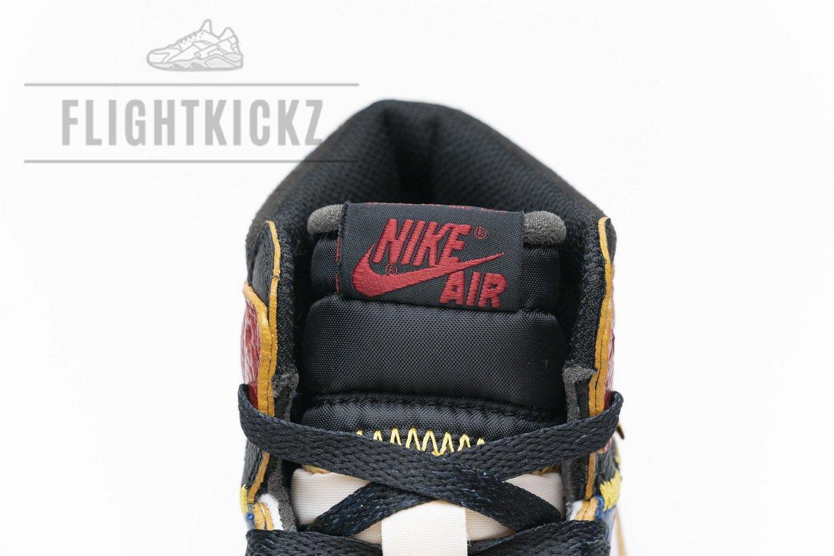 BV1300-146 Air Jordan 1 Retro High Union Los Angeles Blue Toe - Image 10