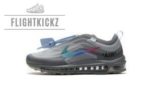 AJ4585-101 Off-White x Nike Air Max 97 Wlolf Grey Menta