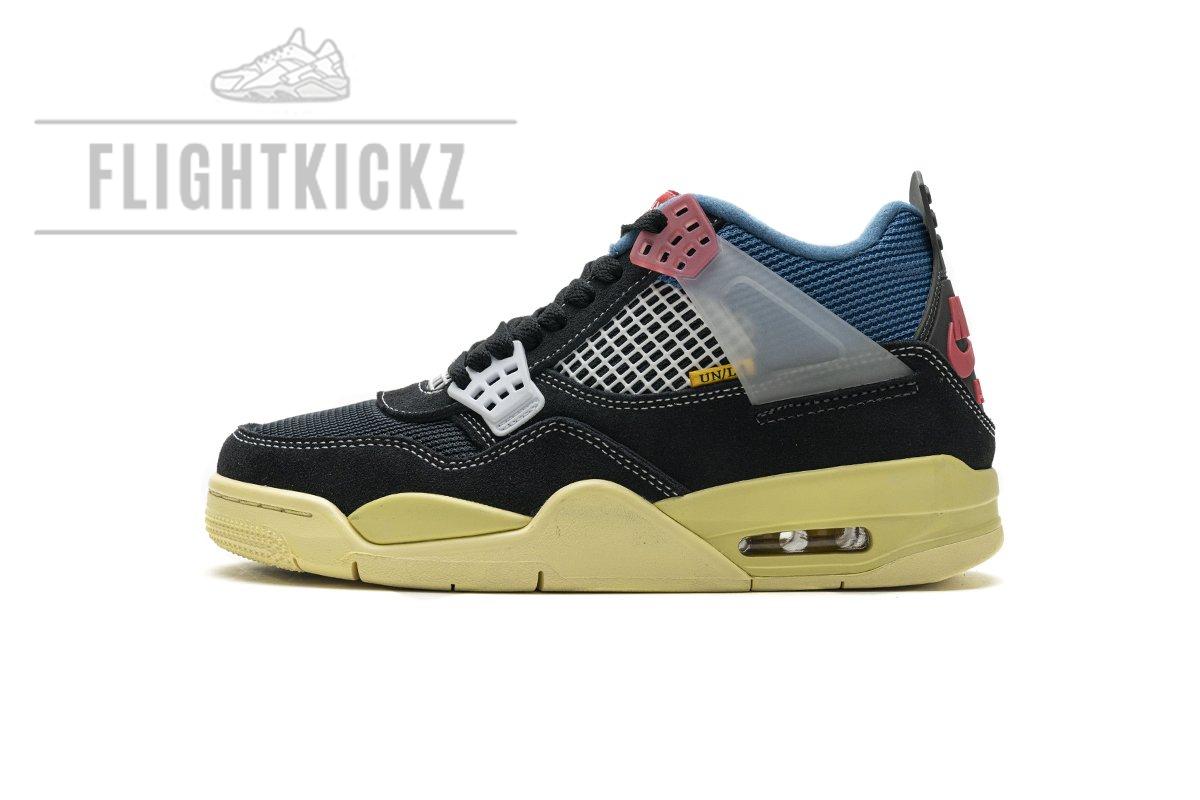 DC9533-001 Union LA x Air Jordan 4 Retro SP Off Noir Black