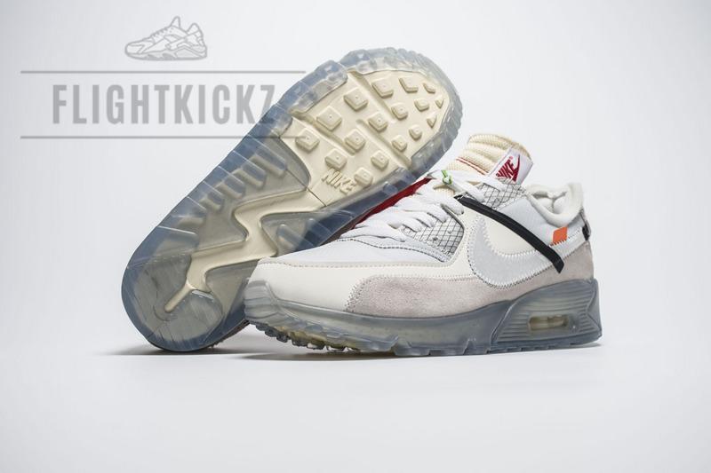 Off White x Nike air Max 90 AA7293-100 - Image 6