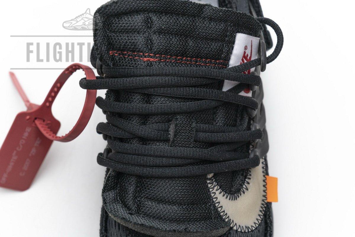 AA3830-002 OFF-WHITE x Nike Air Presto Black - Image 10