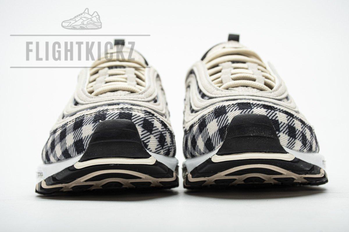 312834-201 Nike Air Max 97 Premium Plaid Light Cream - Image 6