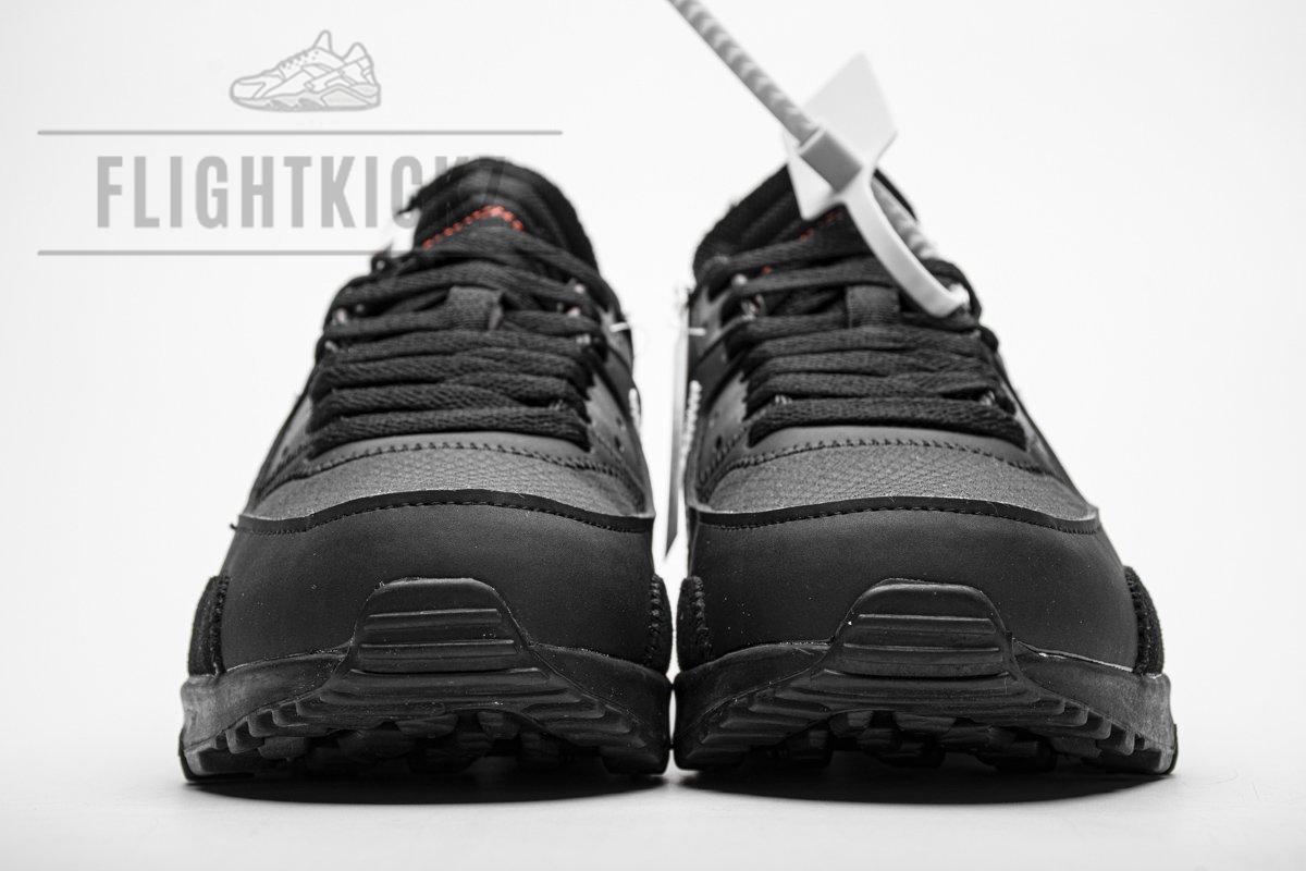 AA7293-001 Off-White x Nike Air Max 90 “All Black” - Image 5