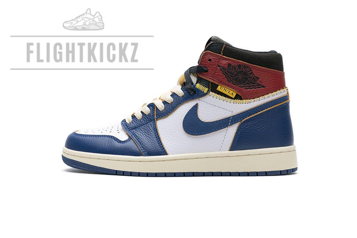 BV1300-146 Air Jordan 1 Retro High Union Los Angeles Blue Toe - Image 11