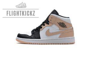 554725-133 Air Jordan 1 Mid Crimson Tint