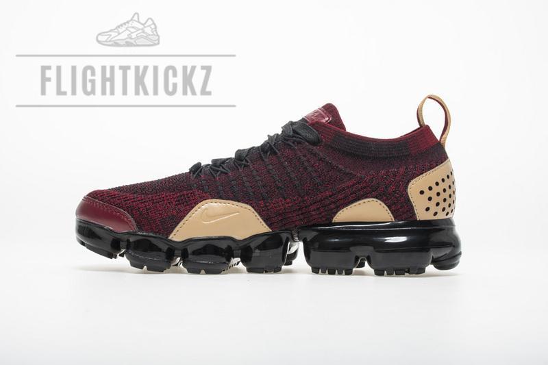 2018 2.0 Nike Air VaporMax Flyknit 2.0 NRG‘Wine Red’AT8955-600