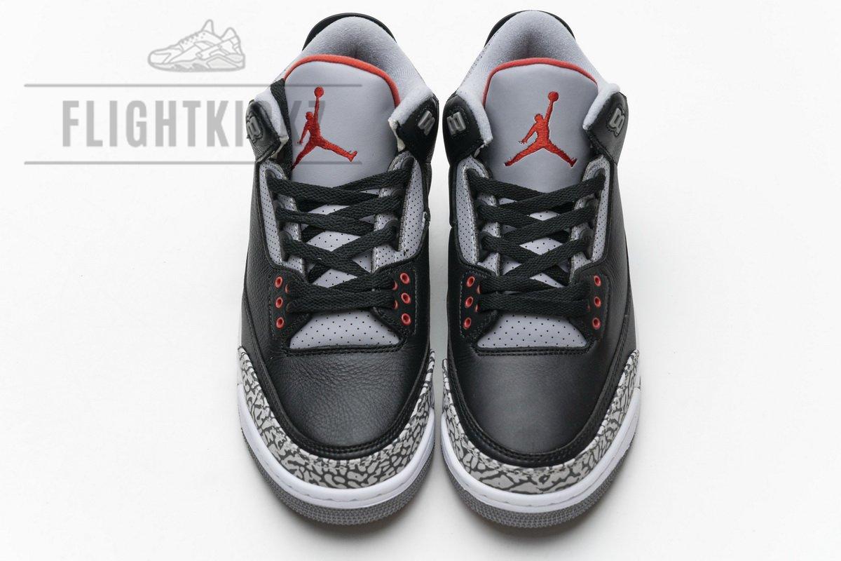 854262-001 Air Jordan 3 Retro OG 'Black Cement' - Image 4