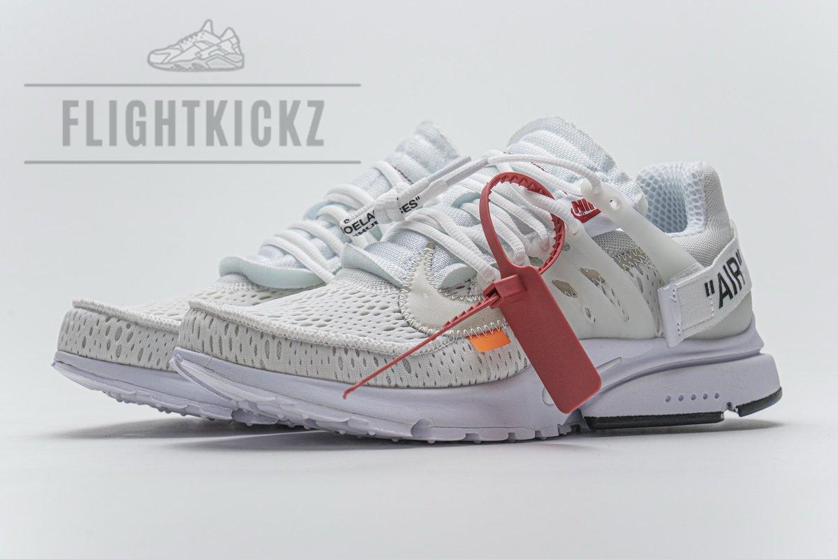 AA3830-100 OFF-WHITE x Nike Air Presto White - Image 6