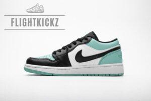 Air Jordan 1 Low Emerald Toe 553558-117