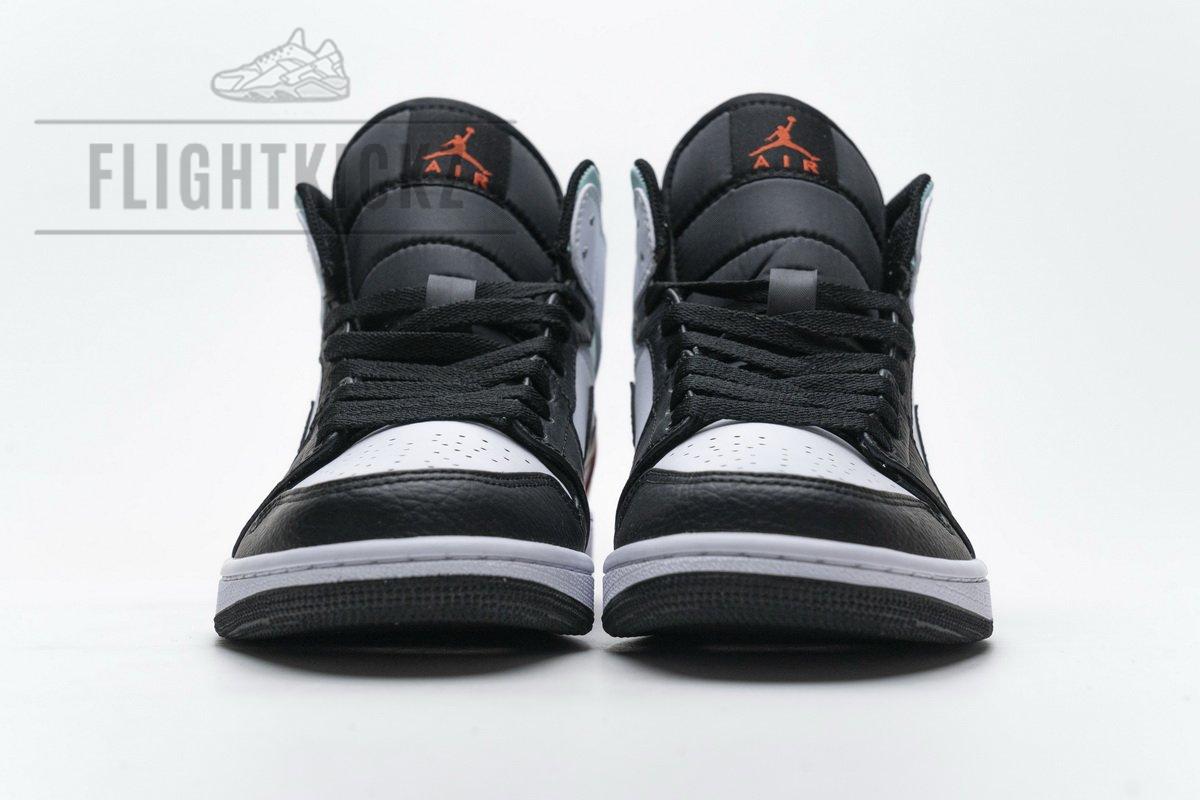BQ6931-100 Air Jordan 1 Mid GS Black Toe - Image 5