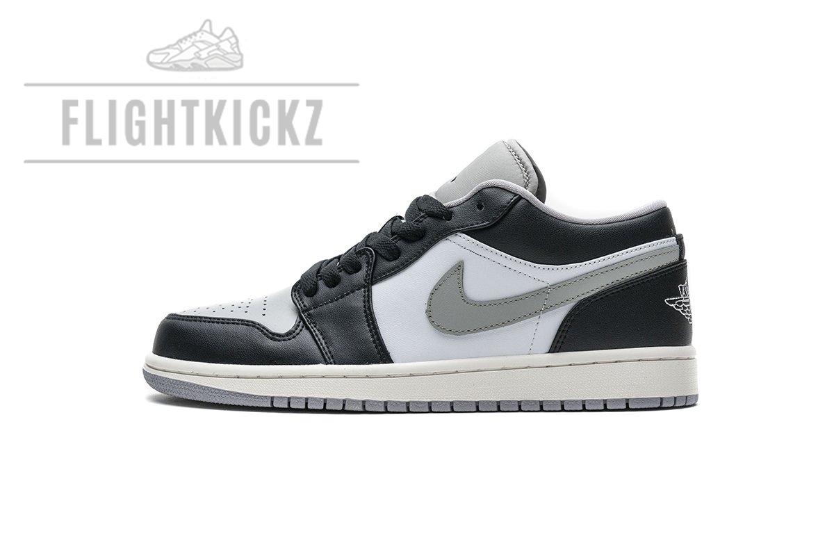 553558-039 Air Jordan 1 Low Light Smoke Grey